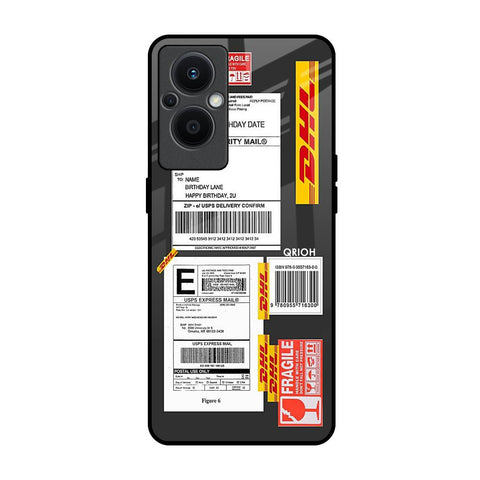 Cool Barcode Label Oppo F21s Pro 5G Glass Back Cover Online