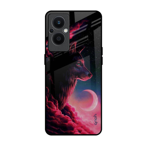 Moon Wolf Oppo F21s Pro 5G Glass Back Cover Online