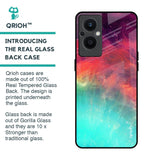 Colorful Aura Glass Case for Oppo F21s Pro 5G