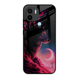 Moon Wolf Redmi A1 Plus Glass Back Cover Online
