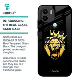 Lion The King Glass Case for Redmi A1 Plus
