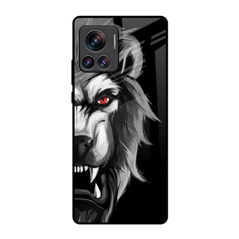 Wild Lion Motorola Edge 30 Ultra Glass Back Cover Online