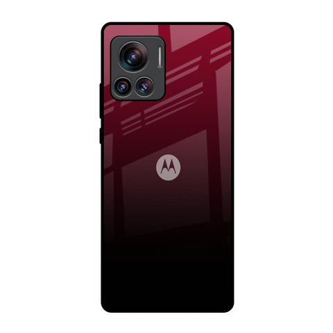 Wine Red Motorola Edge 30 Ultra Glass Back Cover Online