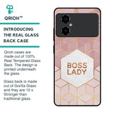 Boss Lady Glass Case for Poco M4 5G
