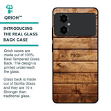 Wooden Planks Glass Case for Poco M4 5G