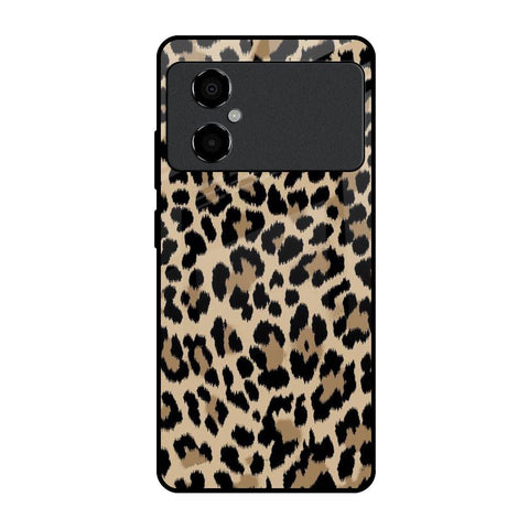 Leopard Seamless Poco M4 5G Glass Cases & Covers Online