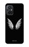 White Angel Wings Poco M4 5G Back Cover