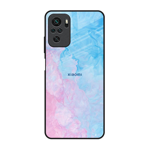 Mixed Watercolor Redmi Note 11 SE Glass Back Cover Online