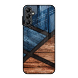 Wooden Tiles Samsung Galaxy A14 5G Glass Back Cover Online