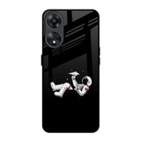 Space Traveller Oppo A78 5G Glass Back Cover Online