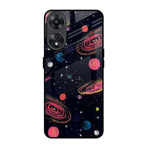 Galaxy In Dream Oppo A78 5G Glass Back Cover Online