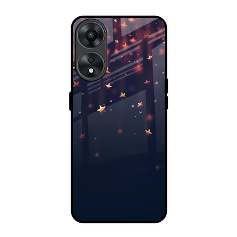 Falling Stars Oppo A78 5G Glass Back Cover Online