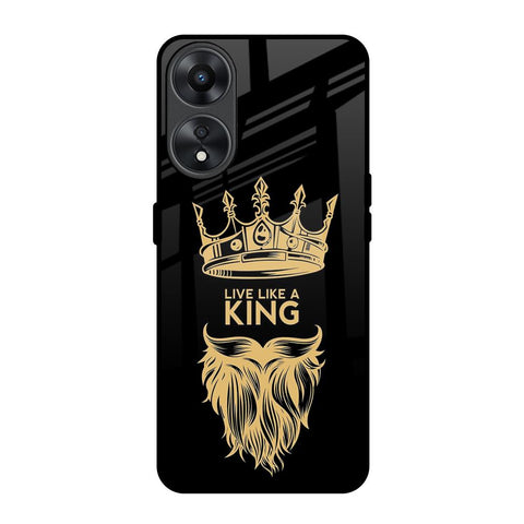 King Life Oppo A78 5G Glass Back Cover Online