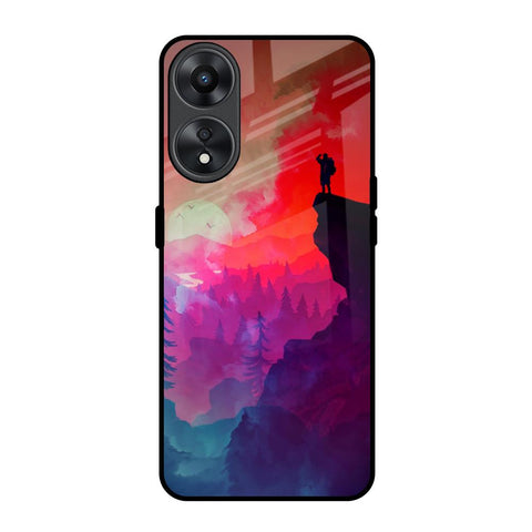 Dream So High Oppo A78 5G Glass Back Cover Online