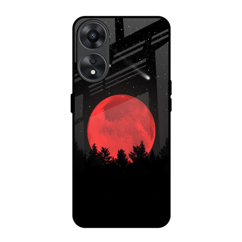 Moonlight Aesthetic Oppo A78 5G Glass Back Cover Online