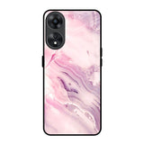 Diamond Pink Gradient Oppo A78 5G Glass Back Cover Online