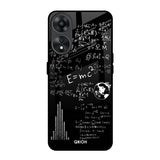 Funny Math Oppo A78 5G Glass Back Cover Online