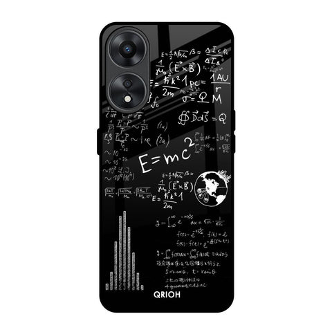 Funny Math Oppo A78 5G Glass Back Cover Online