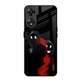 Shadow Character Oppo A78 5G Glass Back Cover Online