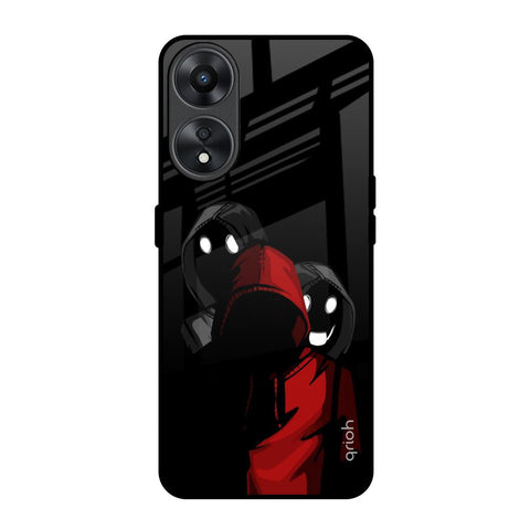 Shadow Character Oppo A78 5G Glass Back Cover Online