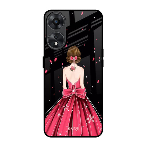 Fashion Princess Oppo A78 5G Glass Back Cover Online