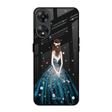 Queen Of Fashion Oppo A78 5G Glass Back Cover Online