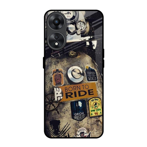 Ride Mode On Oppo A78 5G Glass Back Cover Online