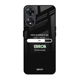 Error Oppo A78 5G Glass Back Cover Online