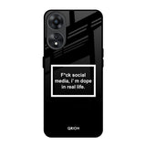 Dope In Life Oppo A78 5G Glass Back Cover Online