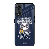 Struggling Panda Oppo A78 5G Glass Back Cover Online