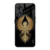 Mythical Phoenix Art Oppo A78 5G Glass Back Cover Online