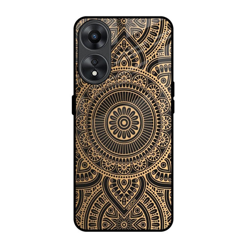 Luxury Mandala Oppo A78 5G Glass Back Cover Online