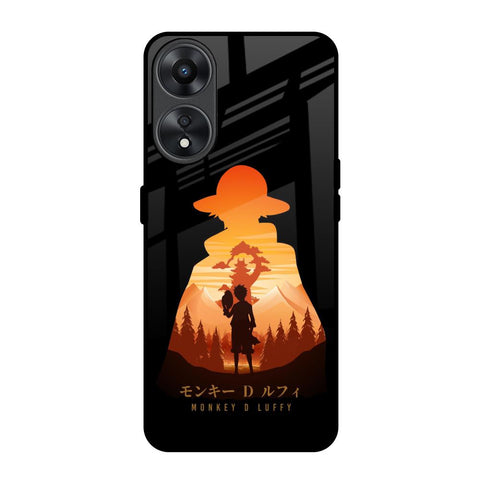 Luffy One Piece Oppo A78 5G Glass Back Cover Online