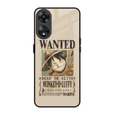 Luffy Wanted Oppo A78 5G Glass Back Cover Online