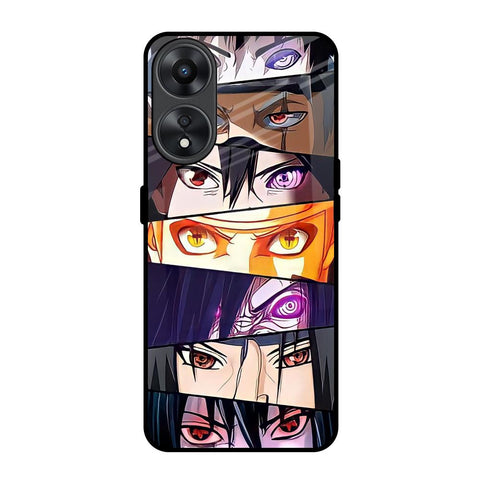 Anime Eyes Oppo A78 5G Glass Back Cover Online