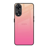 Pastel Pink Gradient Oppo A78 5G Glass Back Cover Online