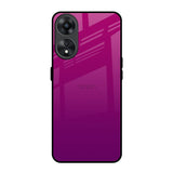 Magenta Gradient Oppo A78 5G Glass Back Cover Online