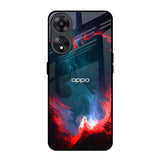 Brush Art Oppo A78 5G Glass Back Cover Online