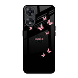 Fly Butterfly Oppo A78 5G Glass Back Cover Online