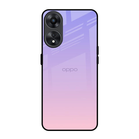 Lavender Gradient Oppo A78 5G Glass Back Cover Online