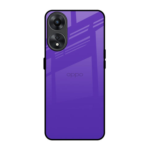 Amethyst Purple Oppo A78 5G Glass Back Cover Online