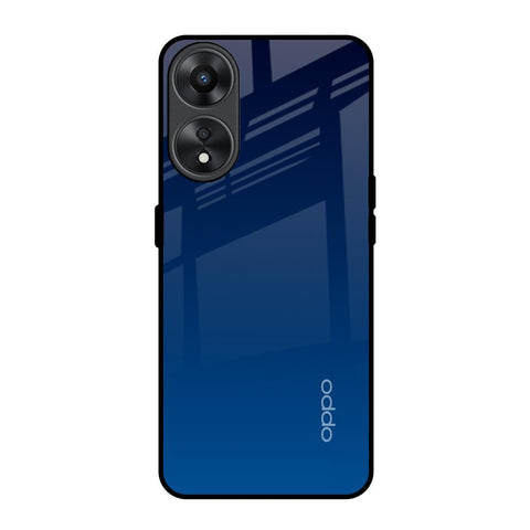 Very Blue Oppo A78 5G Glass Back Cover Online