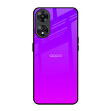 Purple Pink Oppo A78 5G Glass Back Cover Online