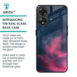 Moon Night Glass Case For Oppo A78 5G