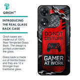 Do No Disturb Glass Case For Oppo A78 5G