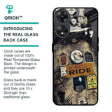 Ride Mode On Glass Case for Oppo A78 5G