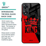 I Am A King Glass Case for Oppo A78 5G