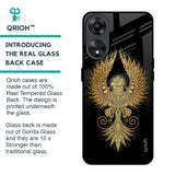 Mythical Phoenix Art Glass Case for Oppo A78 5G