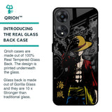 Dark Luffy Glass Case for Oppo A78 5G