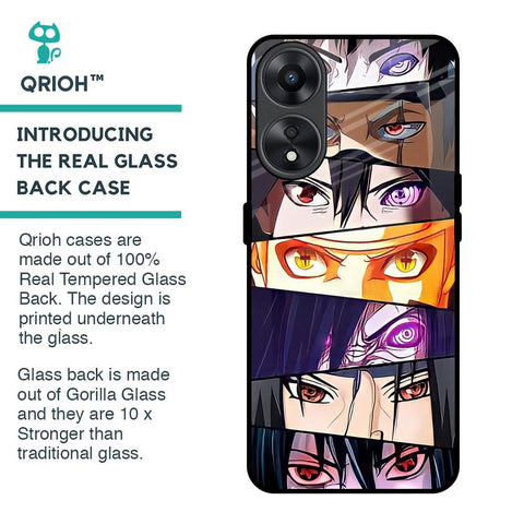 Compra Online Funda Frikis [ OPPO A78 5G ] Mirada Anime, Manga Rojo Intenso